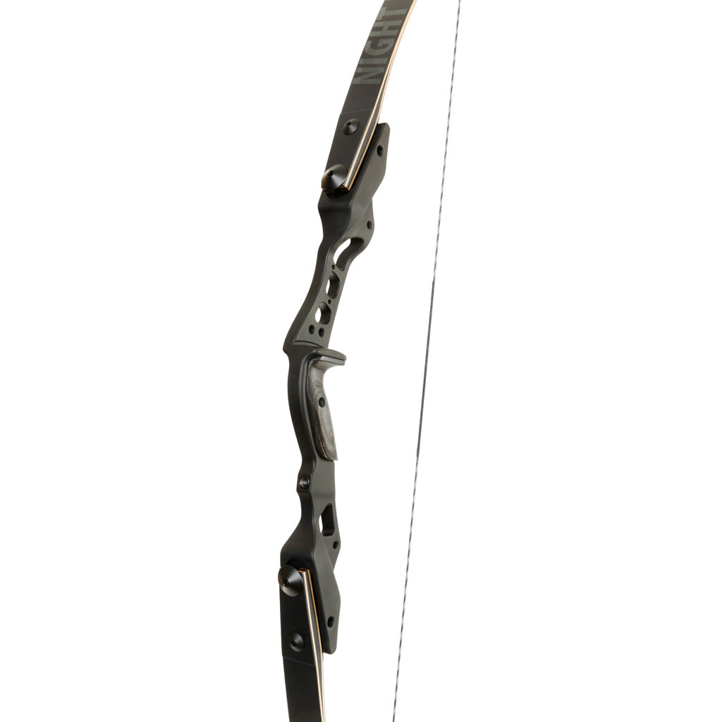 October Mountain Night Ridge ILF Recurve Bow Black 60 in. 40 lbs. RH