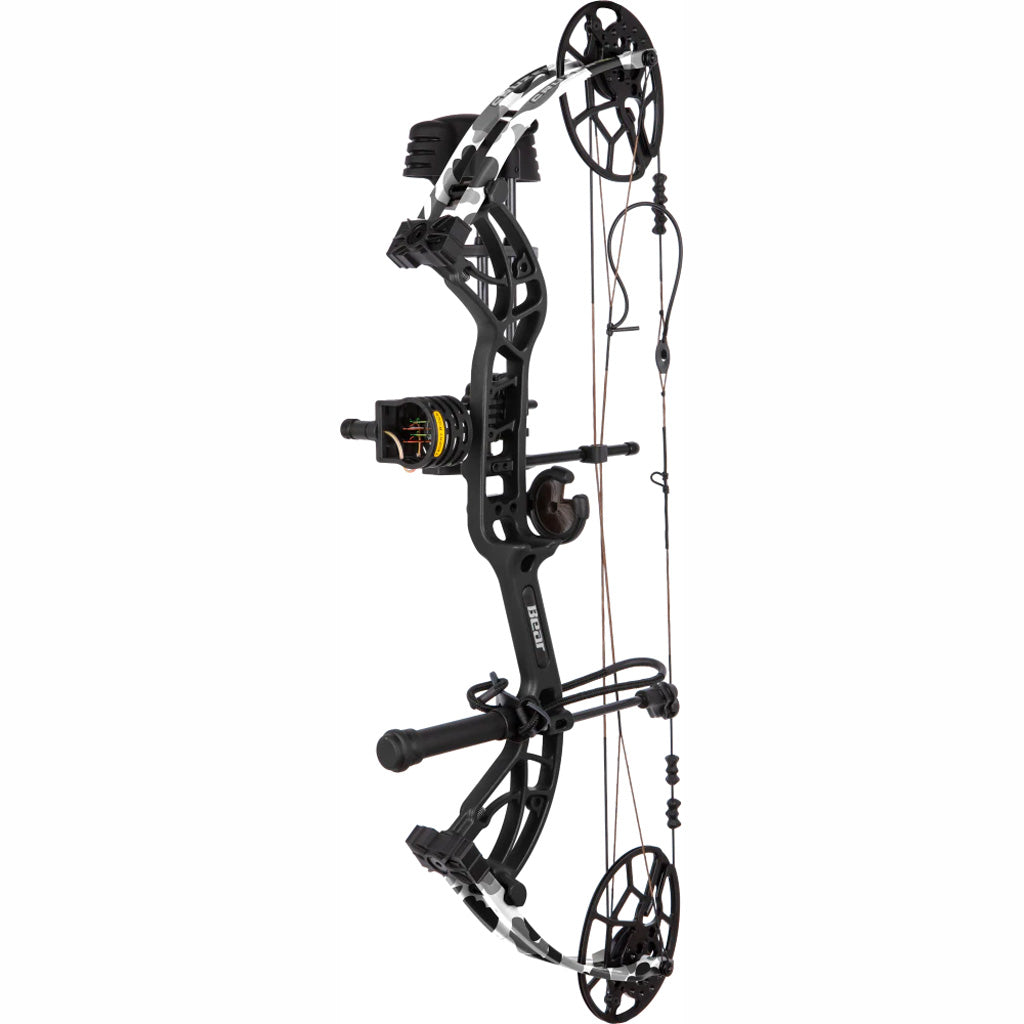 Bear Cruzer G4 RTH Bow Package Black/Fred Bear Whiteout 70 lbs. RH