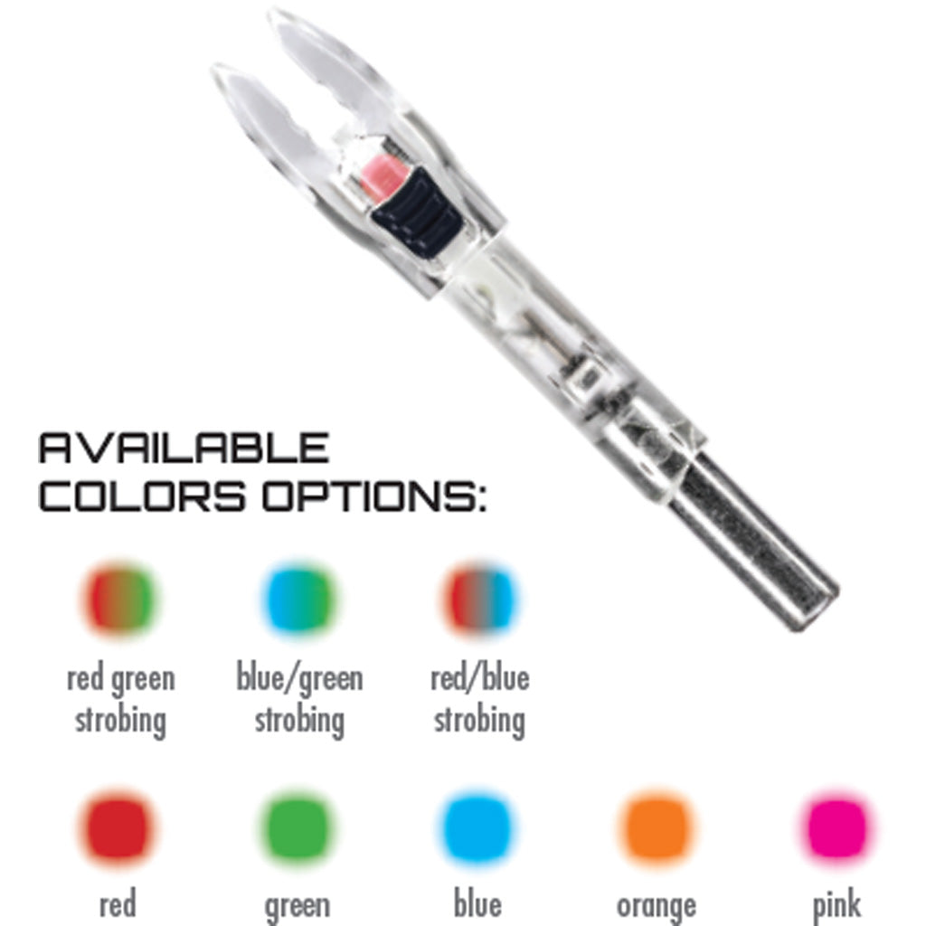 Nockturnal G Nock Shift Lighted Nocks Blue 3 pk.