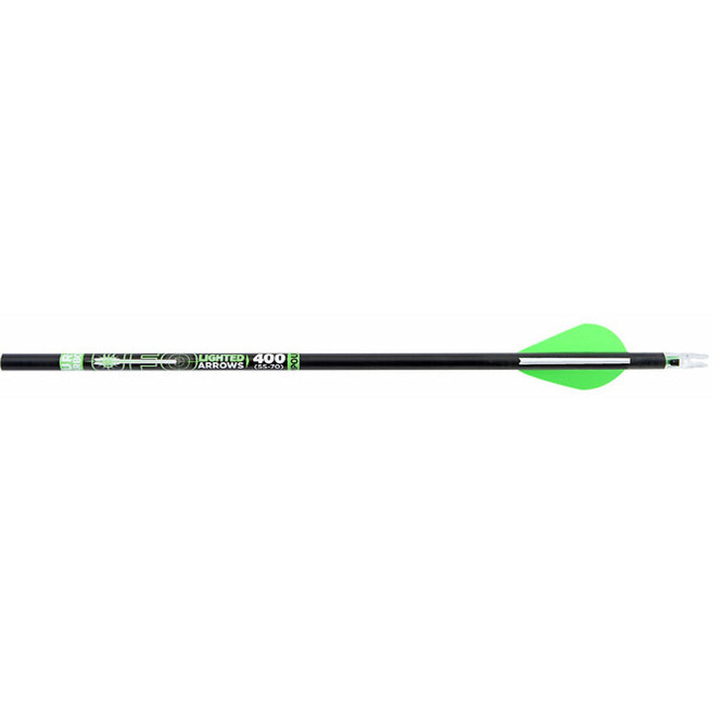 30-06 UFO Lighted Carbon Arrow Green 30 in. 340 3 pk.